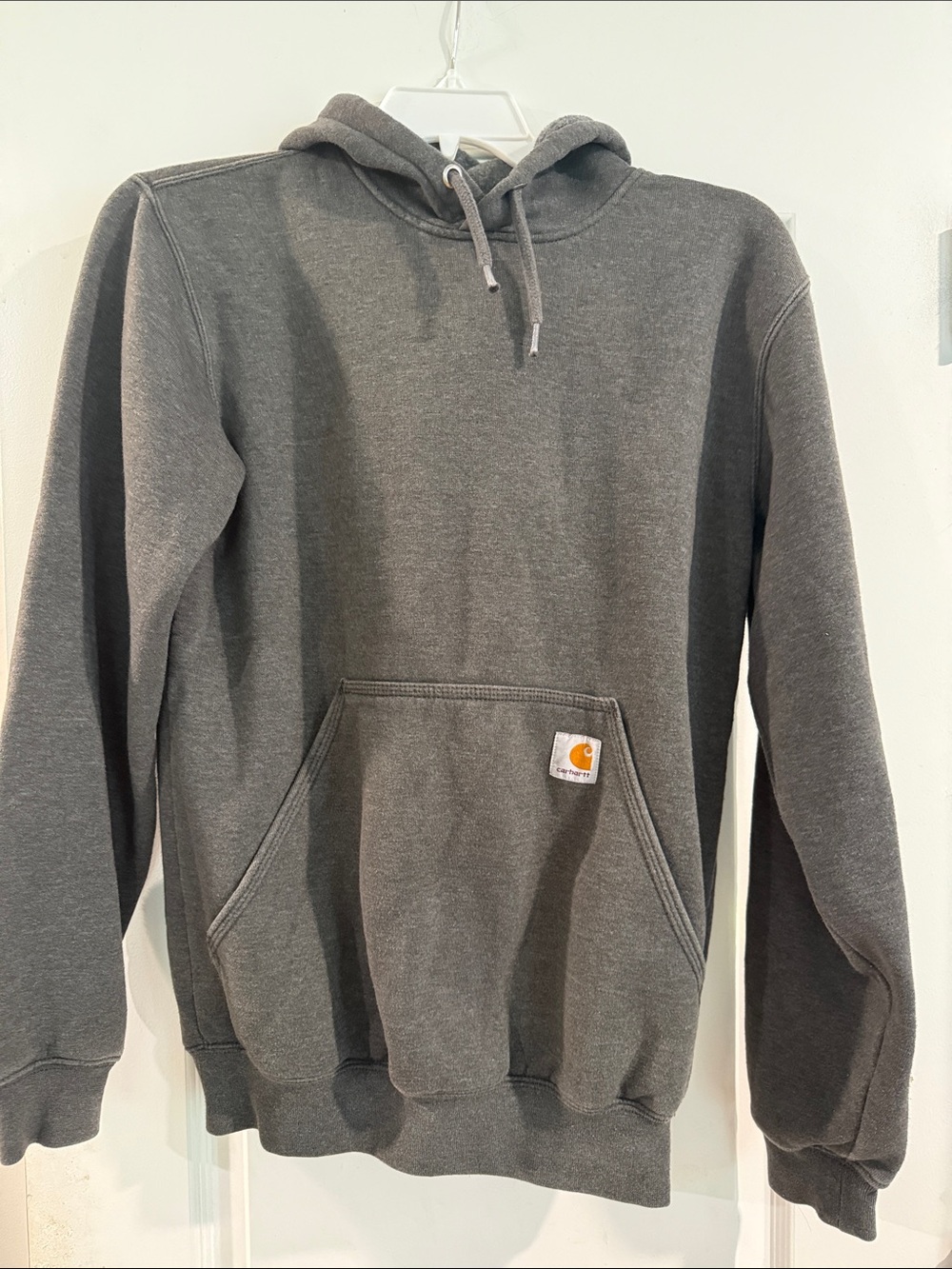 Carhartt Dark Gray Hooded Pullover Sweatshirt